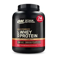 Optimum Nutrition Gold Standard 100% Whey Protein - Double Rich Chocolate (74 Servings) 5 lbs.