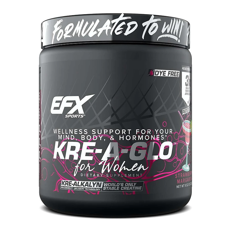 Kre-A-Glo for Women - Strawberry Margarita (30 Servings)