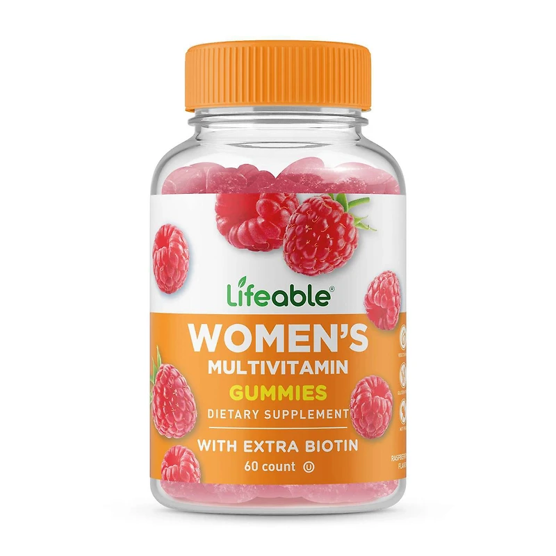 Women's Multivitamin with Extra Biotin - 60 Gummies (30 Servings)