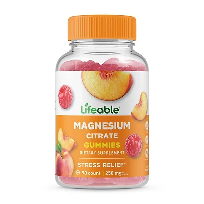 Magnesium Citrate 250mg - 90 Gummies (30 Servings)