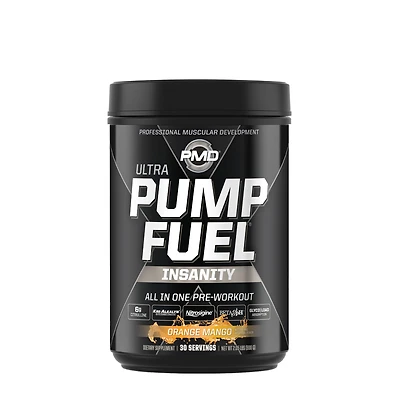 PMD Ultra Pump Fuel Insanity - Tropical Orange Mango (30 Servings)