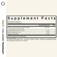 Liposomal Green Tea+ ULTRA Trim & Glow - 60 Vegetable Capsules (30 Servings)