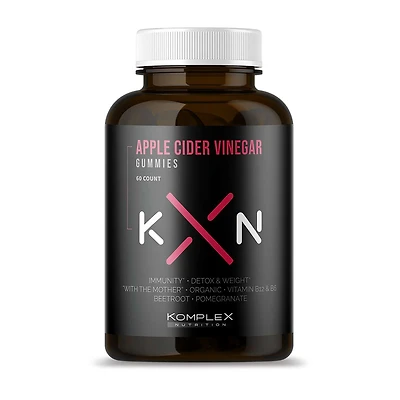 Apple Cider Vinegar Gummies - 60 Gummies (30 Servings)