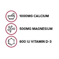 Calcium Plus® Magnesium & Vitamin D-3 1000 mg - 180 Caplets (60 Servings)