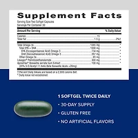 Triple Strength Fish Oil Plus Joint - 60 Softgels (30 Servings)