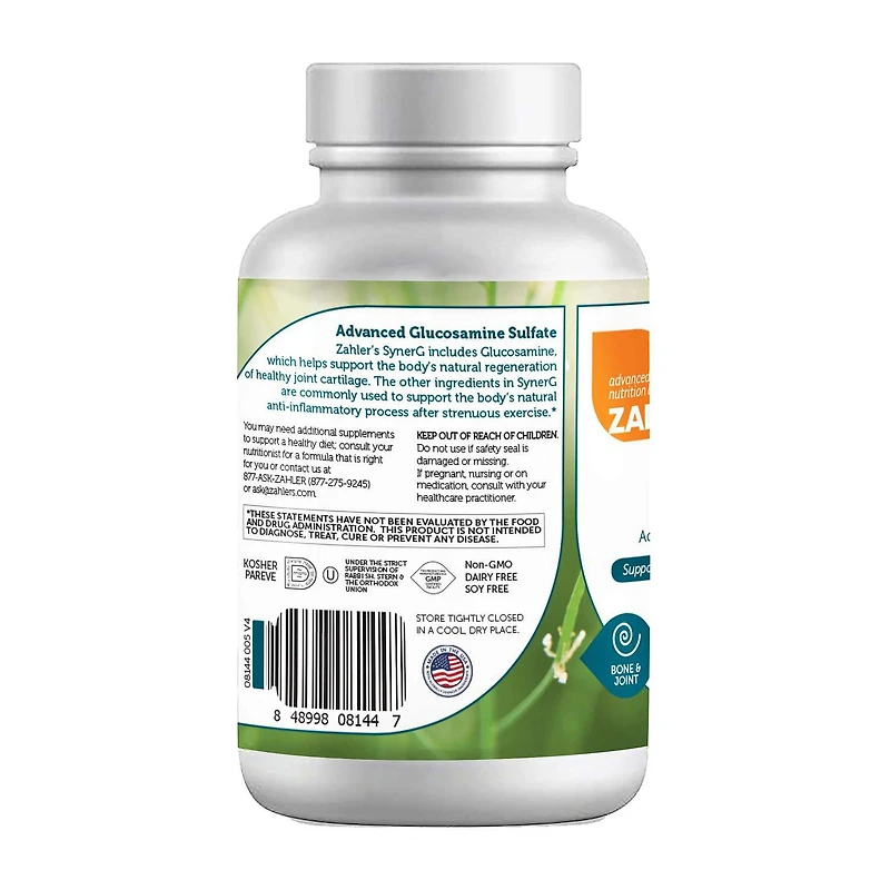 SynerG™ Advanced Glucosamine Sulfate - 120 Capsules (30 Servings)