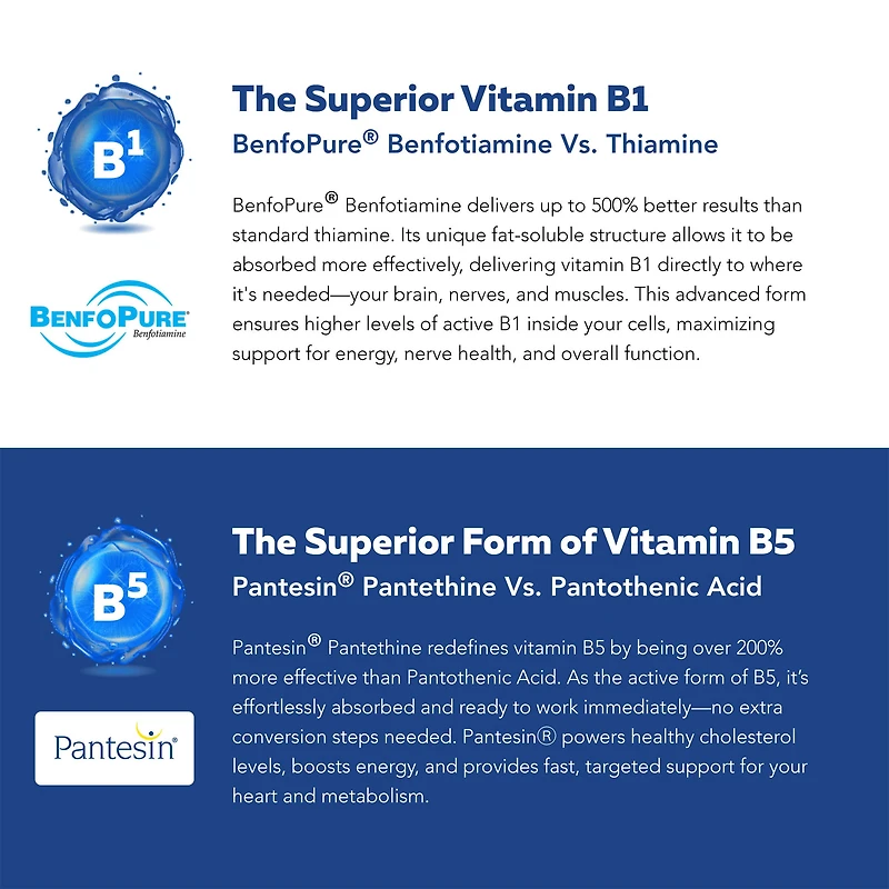 BioActive B-Complex Max Strength - 60 Capsules (60 Servings)
