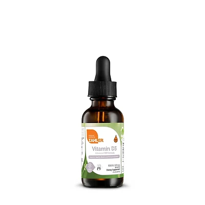ZAHLER Vitamin D3 Liquid Supplement 5000 Iu Healthy - 1 Oz. (880 Servings)