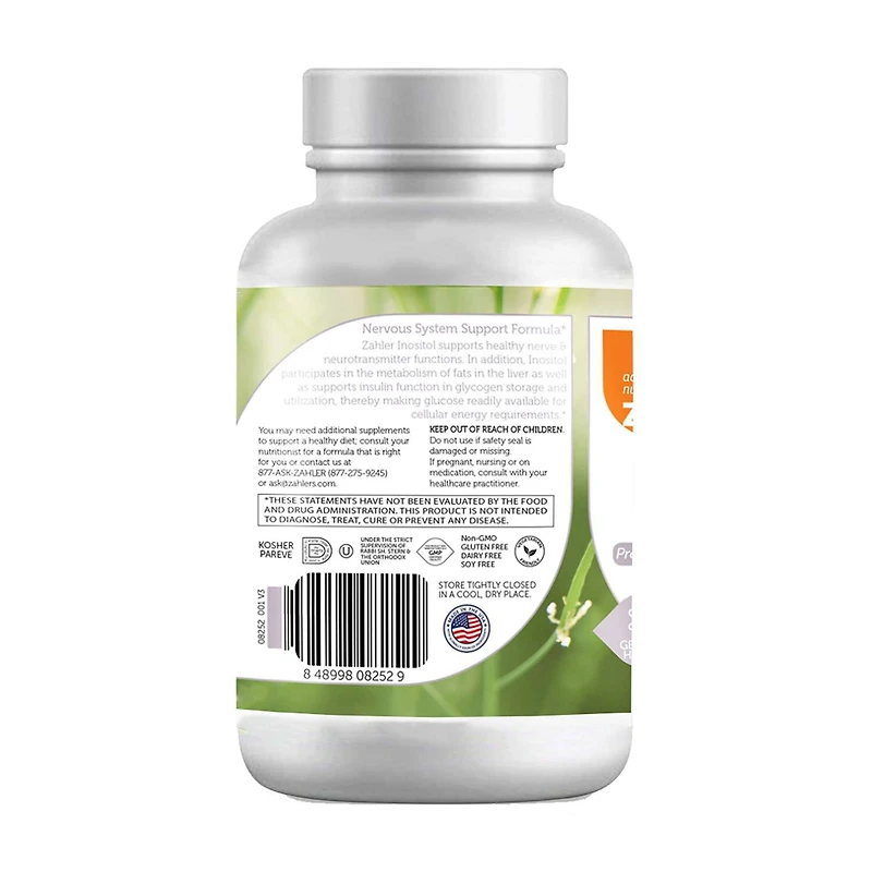 Inositol 1000mg - 120 Capsules (120 Servings)