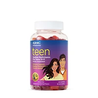 GNC Milestones Teen Multivitamin Healthy - Natural Fruit Flavors 120 Gummies (60 Servings)