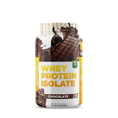AboutTime Whey Protein Isolate - Chocolate (32 Servings) 2 lbs.
