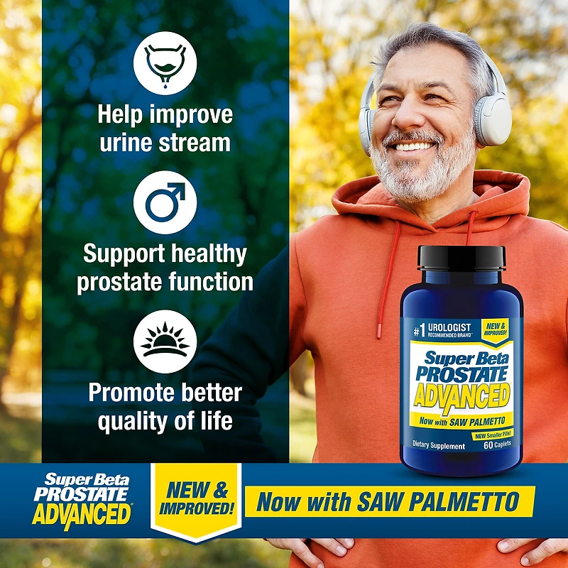 Super Beta Prostate Advanced - 60 Caplets (30 Servings)