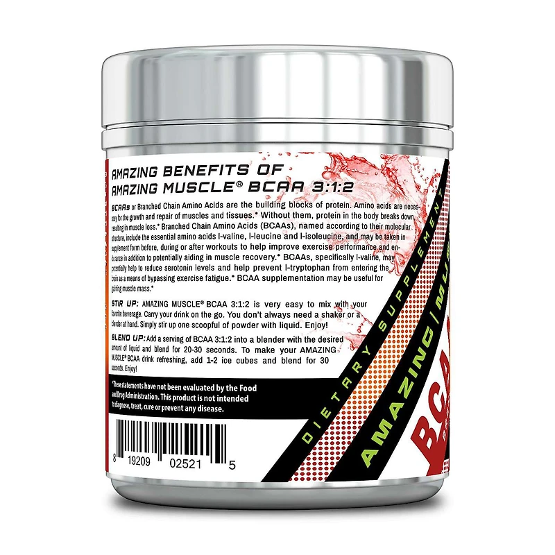 BCAA - Fruit Punch (60 Servings)