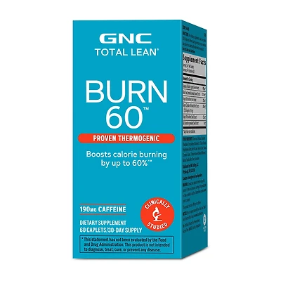 GNC Total Lean Burn 60 Healthy - Tablets (30 Servings)