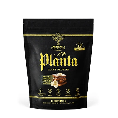 Planta Plant Protein Vegan - Banana Maple French Toast (14 Servings)