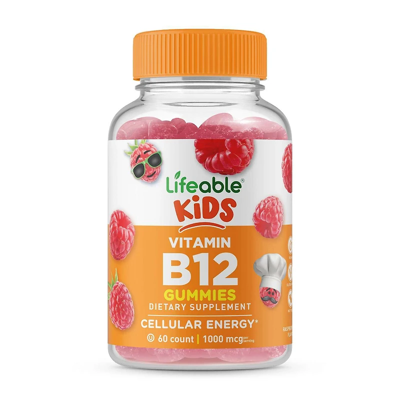 Kids Vitamin B12 - 60 Gummies (30 Servings)