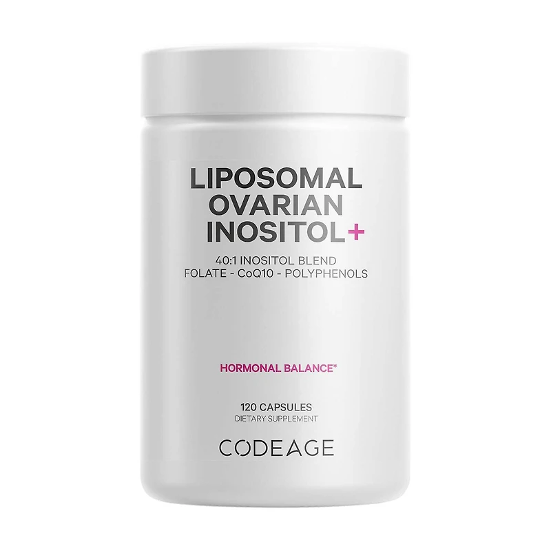 Liposomal Ovarian Inositol+ - 120 Capsules (30 Servings)