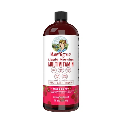 Liquid Morning Multivitamin - Raspberry - 30 fl oz (30 Servings)