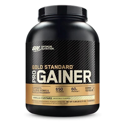 Optimum Nutrition Pro Gainer - Vanilla Custard (14 Servings) 5 lbs