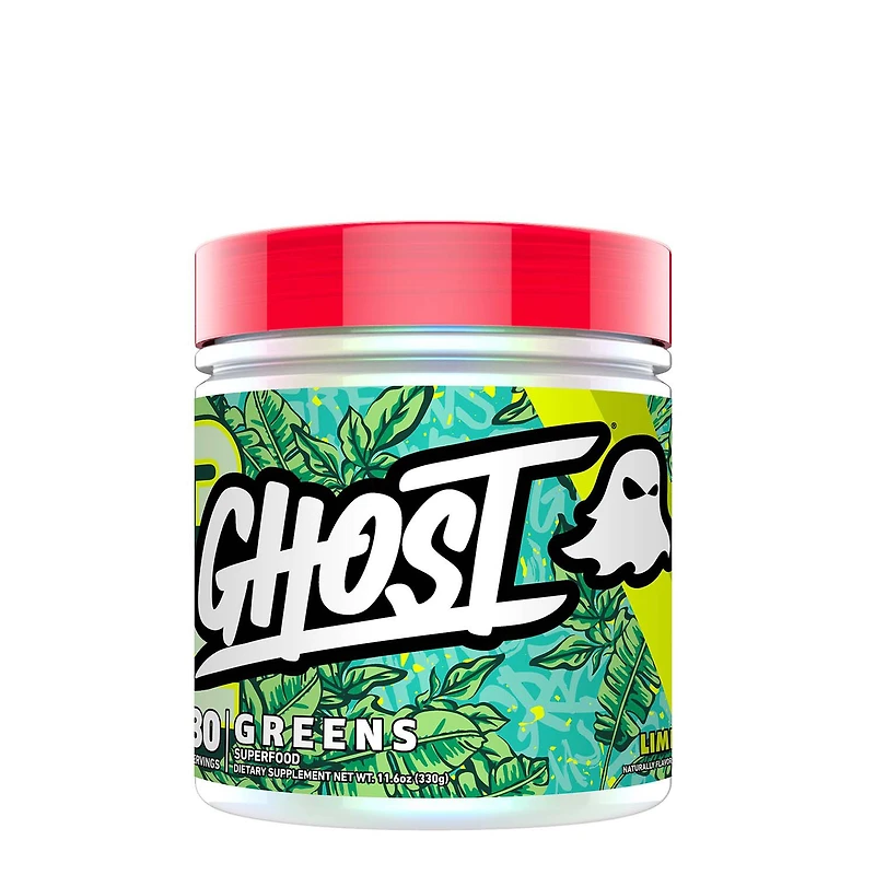 GHOST Greens - Lime 11.6 Oz. (30 Servings)