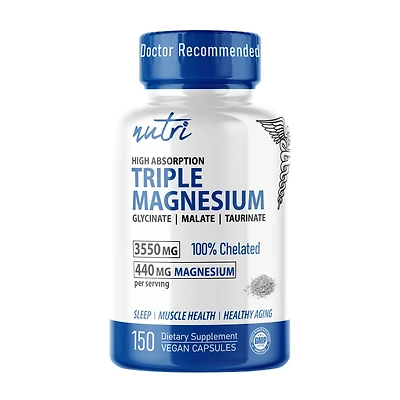 Triple Magnesium Glycinate (30 Servings)