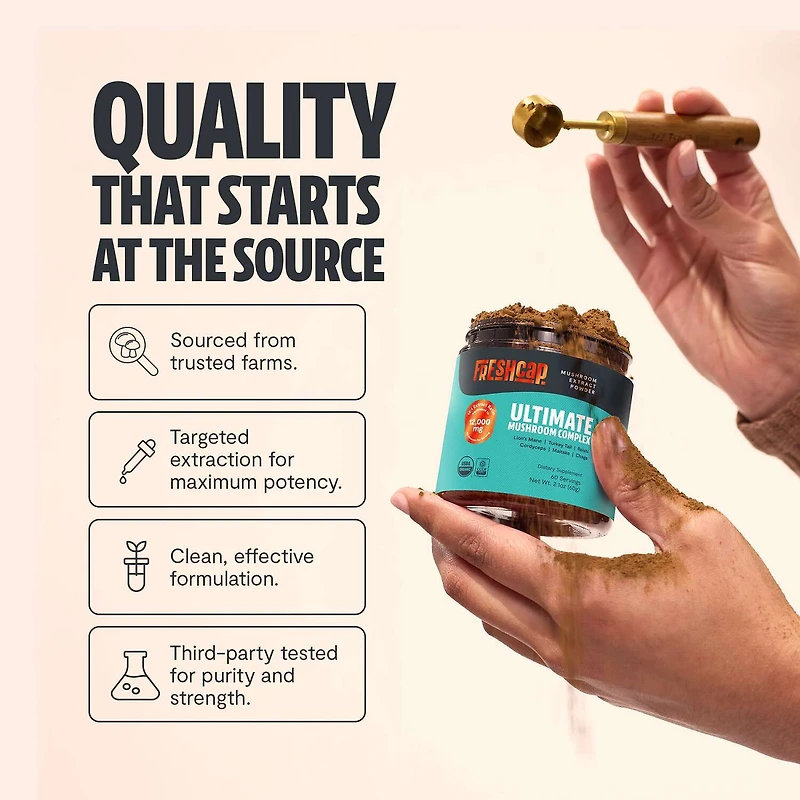 Ultimate Mushroom Complex - 2.1 oz. (60 Servings)