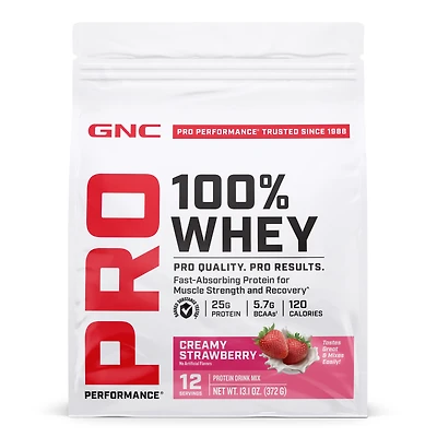 GNC Pro Performance 100% Whey Protein 2.0 Gluten-Free