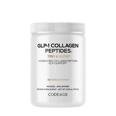 Codeage Glp-1 Collagen Peptides - Unflavored 10.58 Oz (30 Servings)