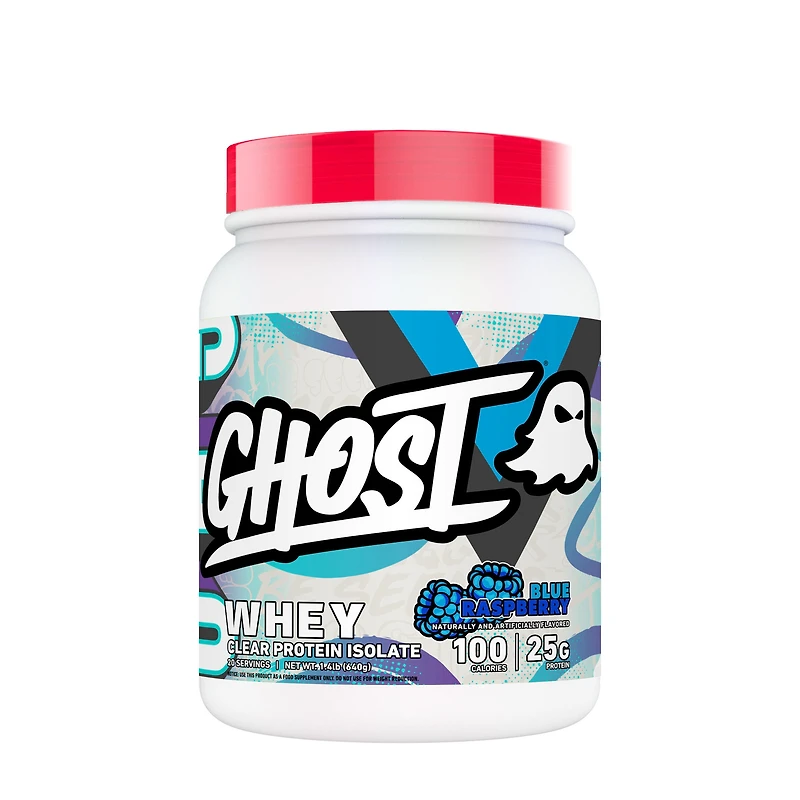 GHOST Clear Whey Protein Isolate - Blue Raspberry (20 Servings)
