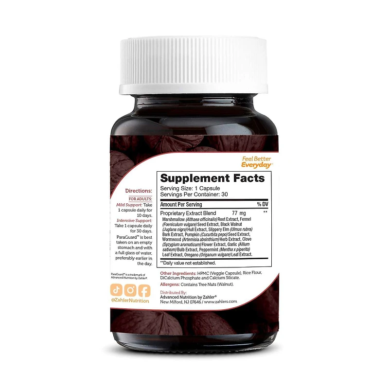 ParaGuard - 30 Capsules (30 Servings)