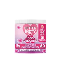 Angry Supplements Better Booty 100% Creatine Monohydrate - Unflavored (60 Servings)
