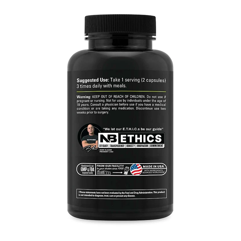 HMB Strength & Recovery Support - 120 Capsules (60 Servings)