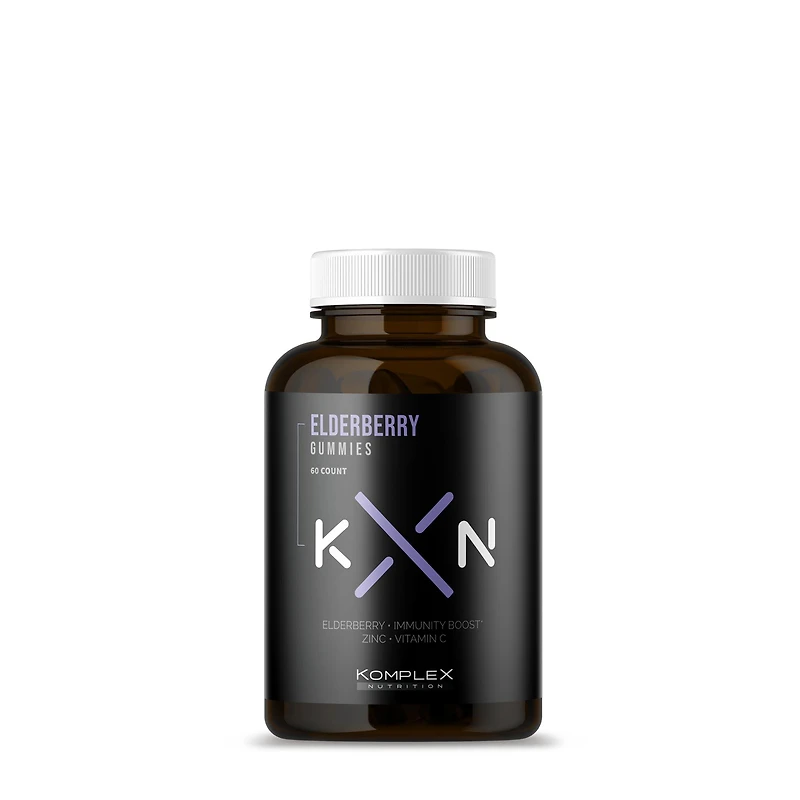 Komplex Nutrition Elderberry Gummies Vitamin B - 60 (30 Servings)