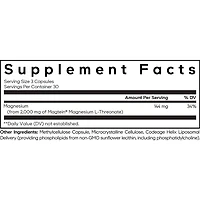 Liposomal Magnesium L-Threonate - 90 Capsules (30 Servings)