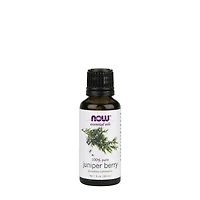 NOW 100% Pure Juniper Berry Oil - 1 Oz. (1 Bottle)