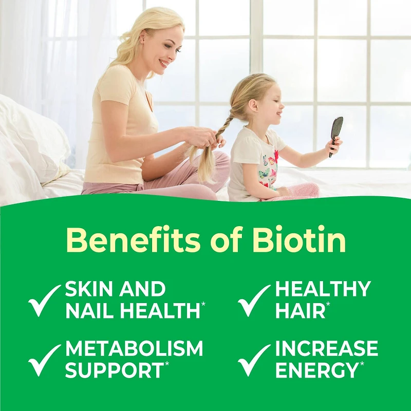 Kids Biotin 5000mcg - 120 Chewables (60 Servings)