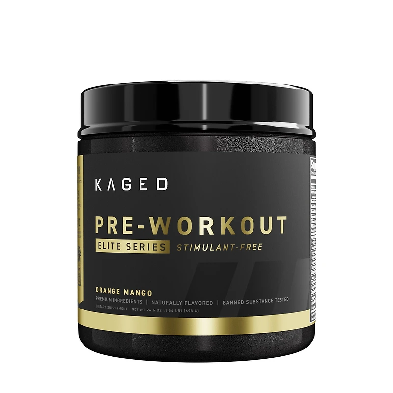 Elite Series: Stim Free Pre-Workout - Orange Mango (20 servings)