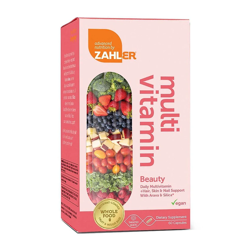 Beauty Daily Multivitamin + Hair - Skin & Nails Support - 60 Capules (30 Servings)