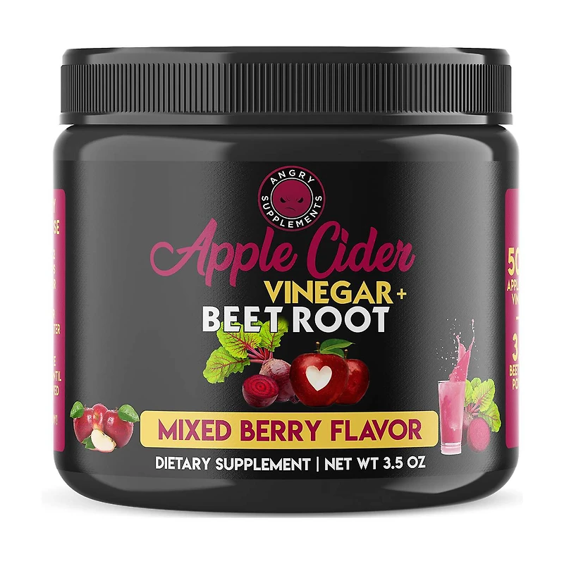 Apple Cider Vinegar + Beet Root - Mixed Berry - 3.5 oz. (15 Servings)
