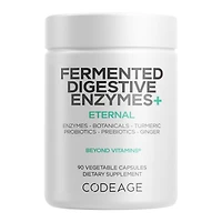 Fermented Digestive Enzymes with Probiotics & Prebiotics - 90 Capsules (90 Servings)