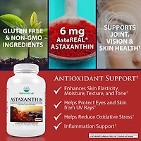 AstaREAL® Astaxanthin - 6mg - 60 Soft Gels (60 Servings)