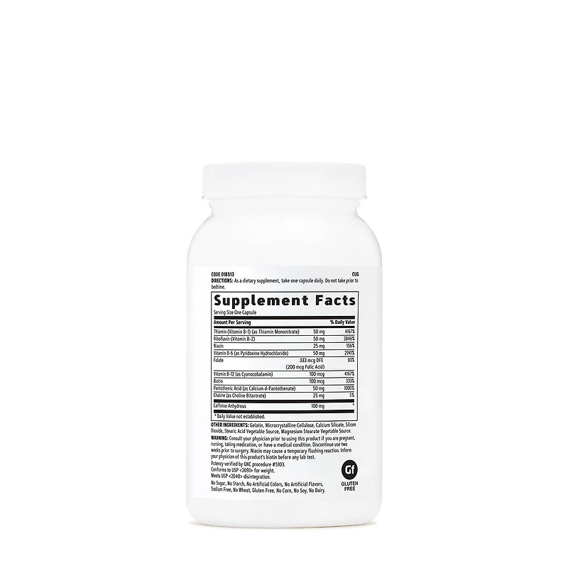 B-Complex + Energy - 120 Capsules (120 Servings)