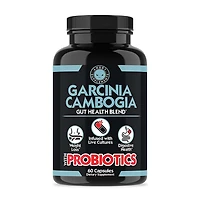 Garcinia Cambogia with Probiotics - 60 Capsules (30 Servings)