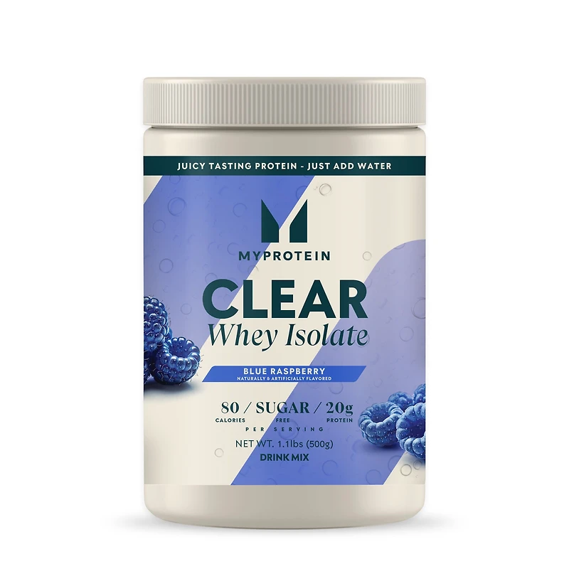 Myprotein Clear Whey Isolate - Blue Raspberry (20 Servings)