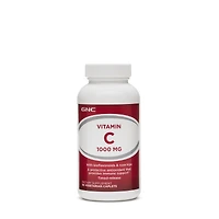 GNC Vitamin C - 1000Mg 90 Vegetarian Caplets (90 Servings)
