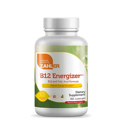 ZAHLER B12 Energizer Vitamin B - Cherry 360 Lozenges (360 Servings)
