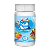 Multi Vitamin with Minerals - Fruit Flavors - 60 Jellies (30 Servings)