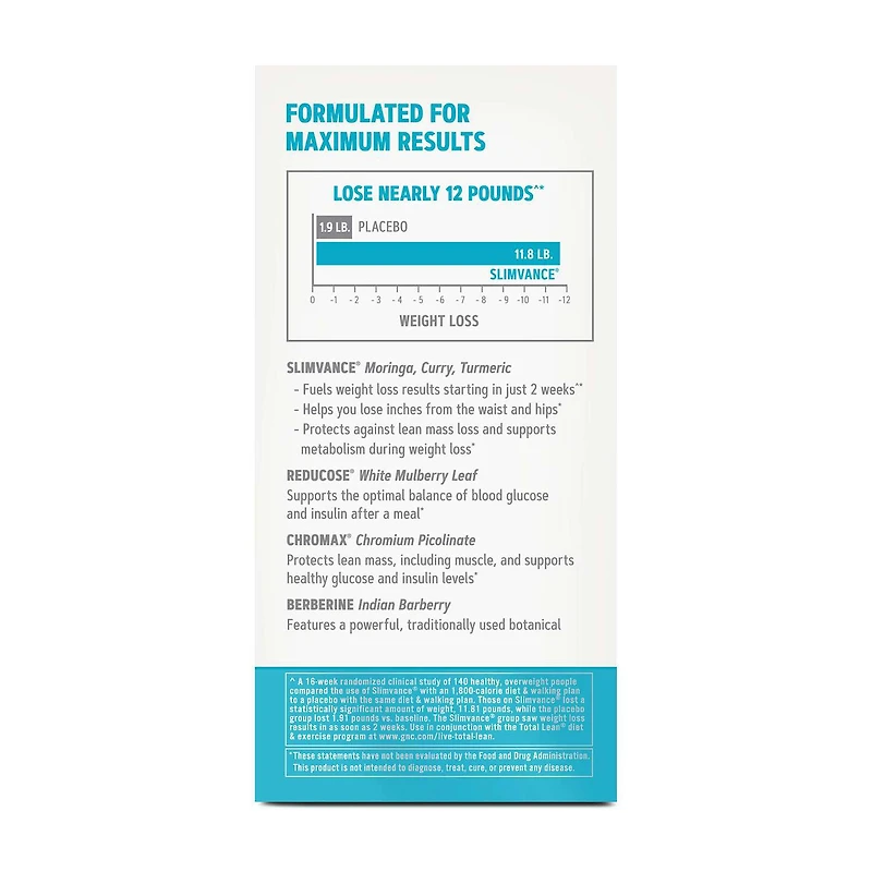 GlucaTrim™ - 120 Capsules (60 Servings)