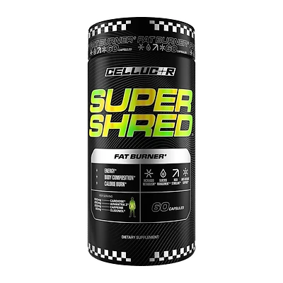 Super Shred - 60 Capsules (30 Servings)