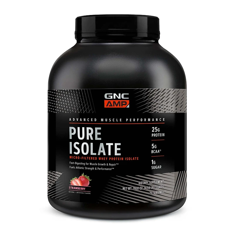 GNC AMP Pure Isolate Whey Protein